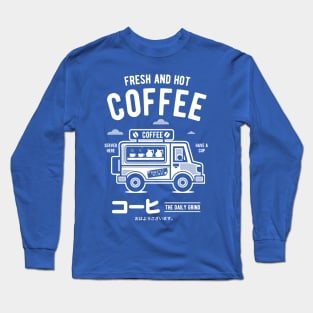 Coffee Freshly Brewed Long Sleeve T-Shirt